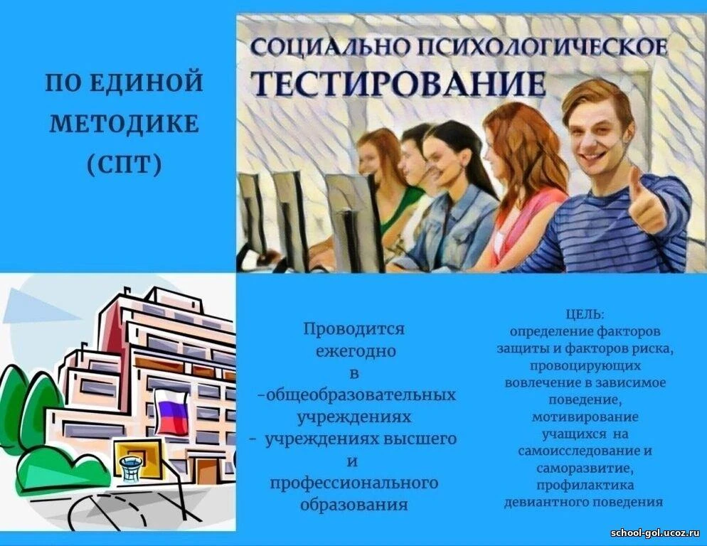 Социально-психологическое тестирование студентов колледжа 2026-2027